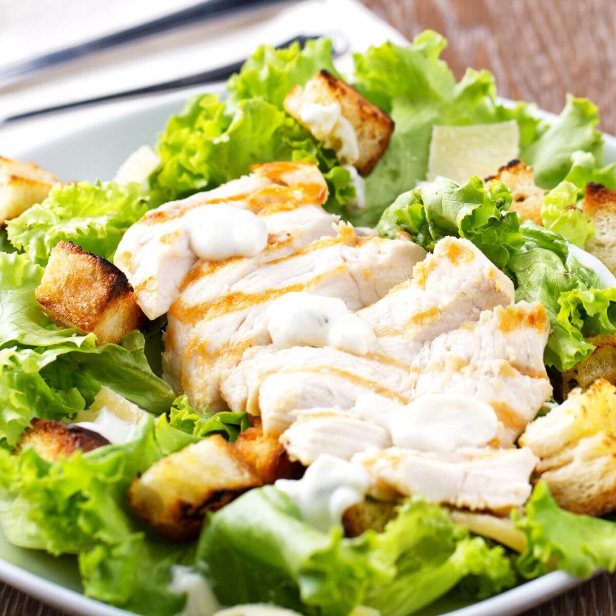 high protein salad