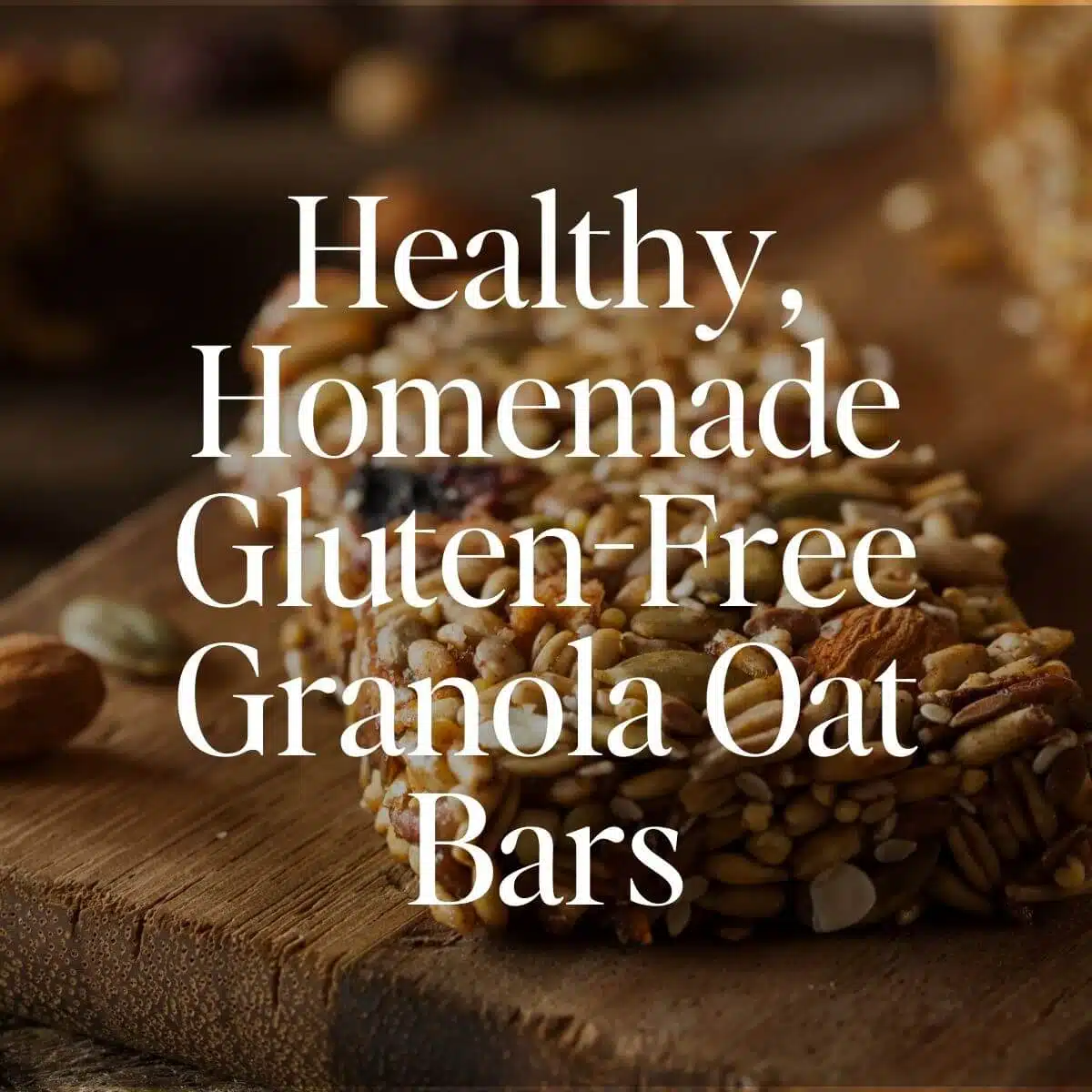 Healthy, Homemade Gluten-Free Granola Oat Bars