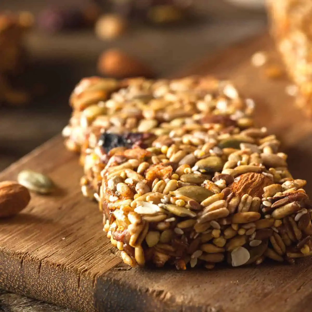 Healthy homemade granola bar