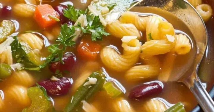 Spicy, Vegan Minestrone Soup Recipe - Gluten Free
