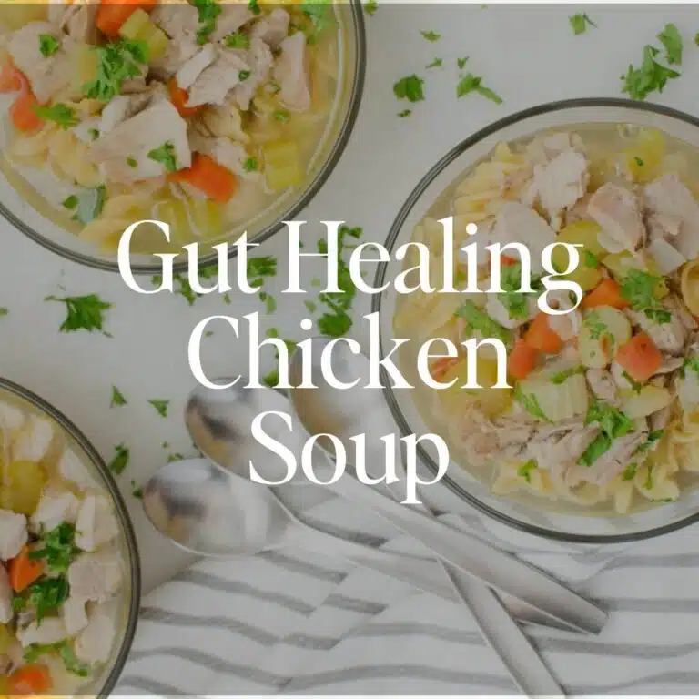 gut healling chicken soup