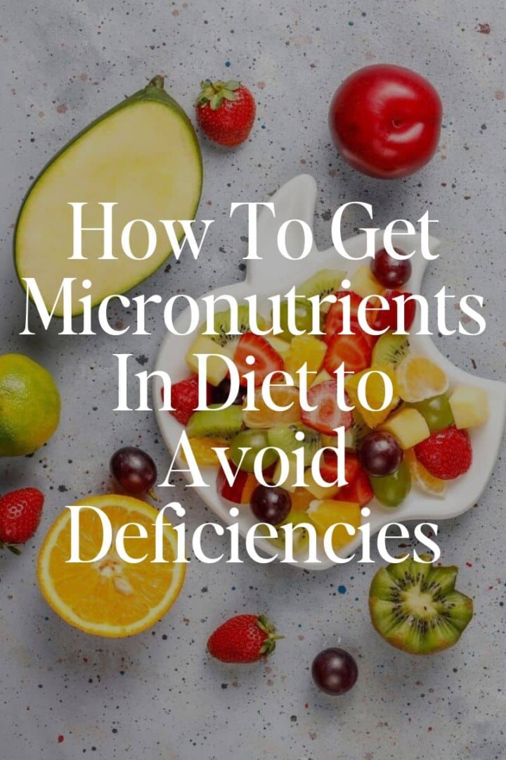 Micronutrients are the vitamins and minerals your body needs, but some can suffer from nutrient deficiencies with our nutrition.