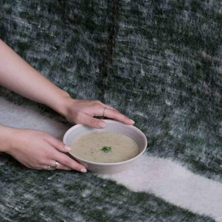 Delicious gut healing parsnip cream soup recipe.
