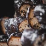 Chocolate pumpkin pie spiced truffles.