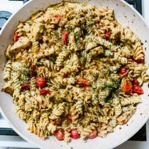 Healthy cajun chicken pasta reipe that is also gluten-free.