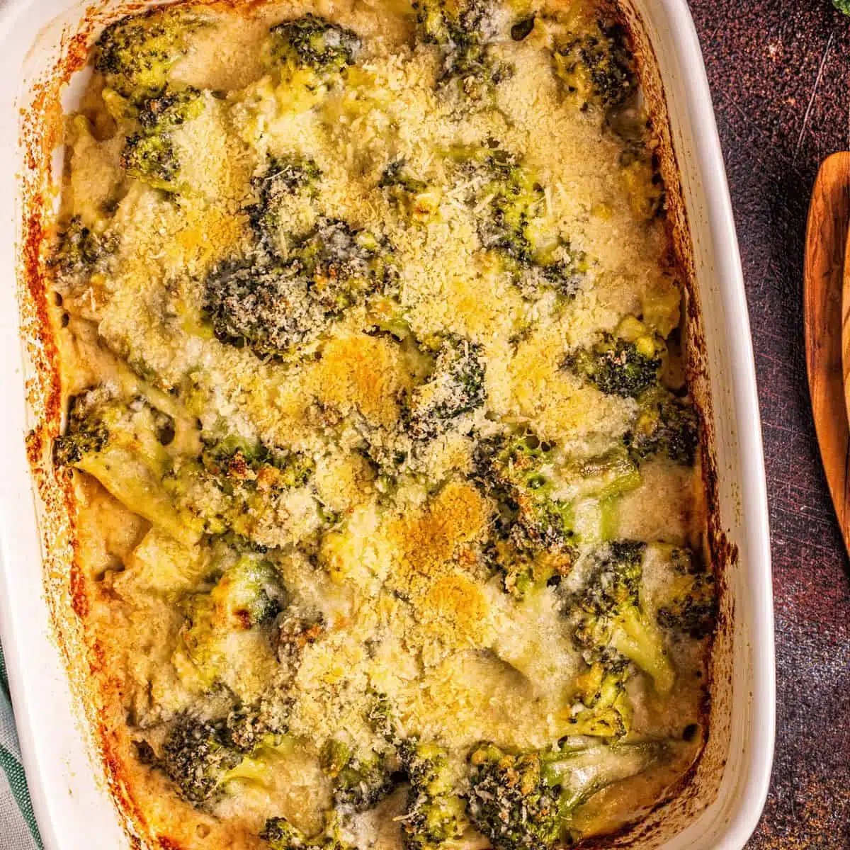 How to Make Healthy Creamy Broccoli Au Gratin 1