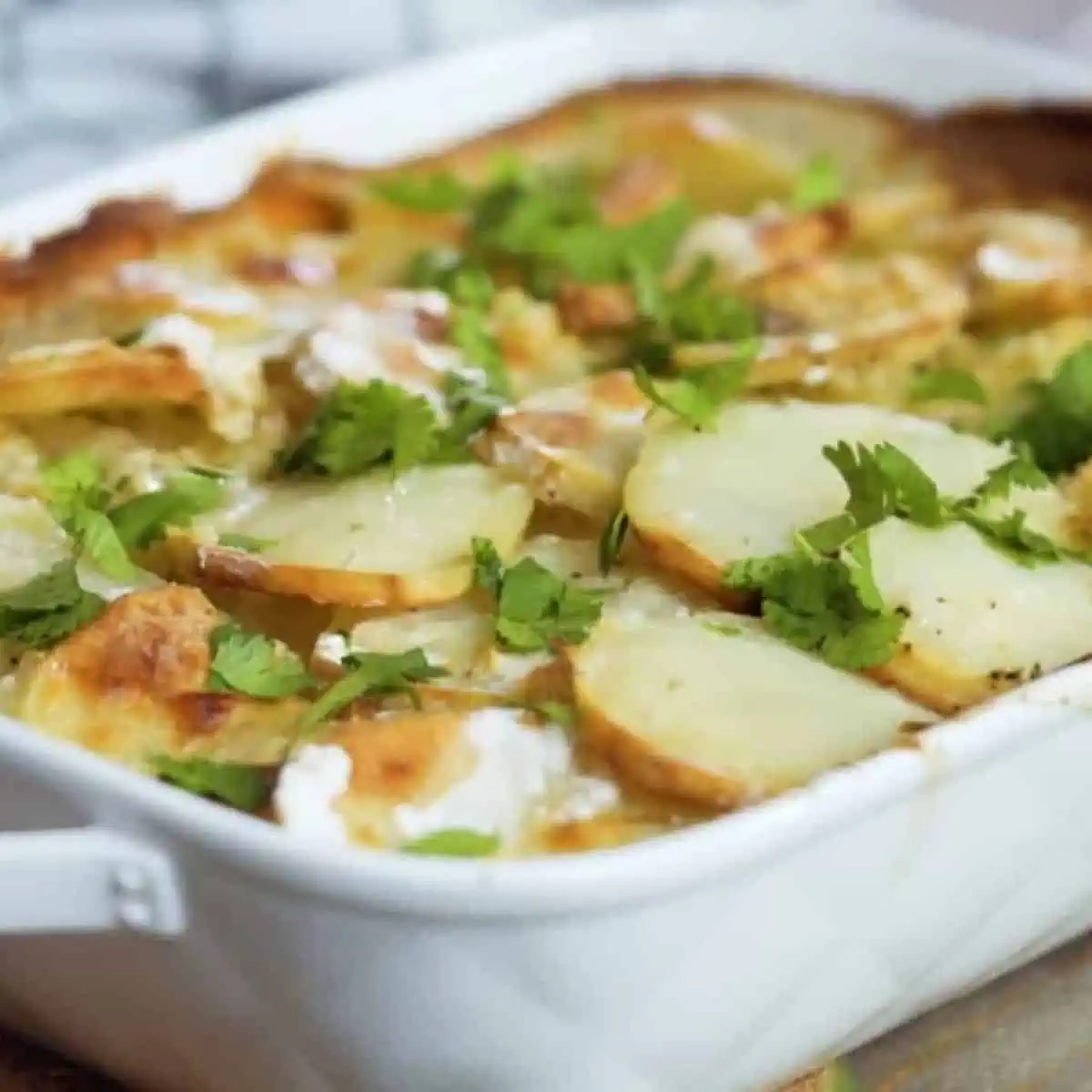 Make a Healthy Vegan Baked Scalloped Potato Casserole Recipe
