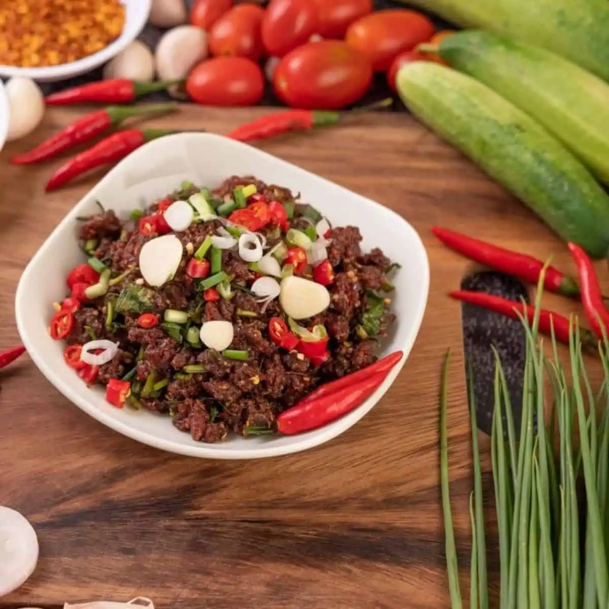 Simple Keto Friendly Healthy Beef Taco Salad Recipe