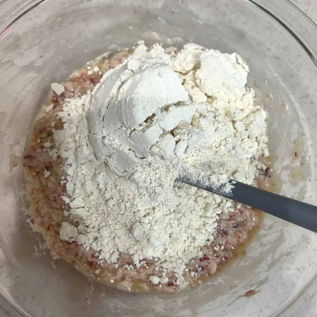 Add in the rest of the dry ingredients.