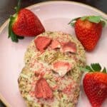 Strawberry Gluten-Free Sugar Cookies (Chocolate Filled)