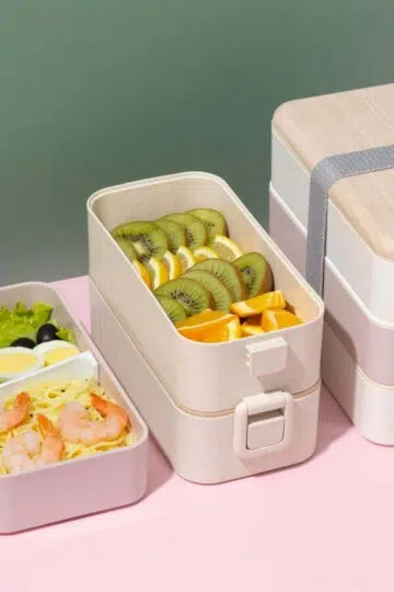 bento box menu ideas for afternoon lunch or snack
