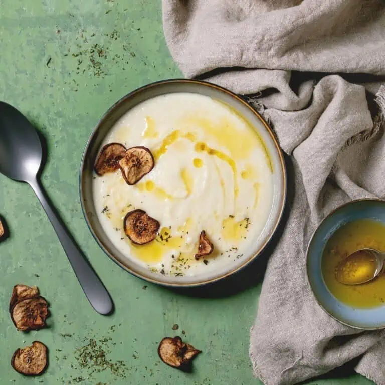 Best soup for digestive problems, gut healing soup made with parsnips and cream.