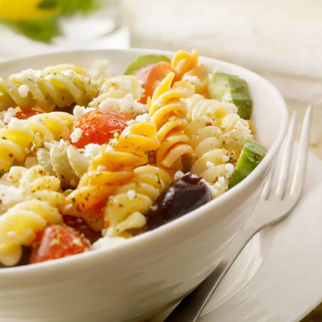 Easy summer pasta salad recipe