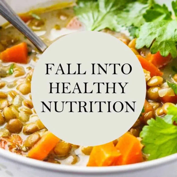 Fall Into Healthy Nutrition challenge