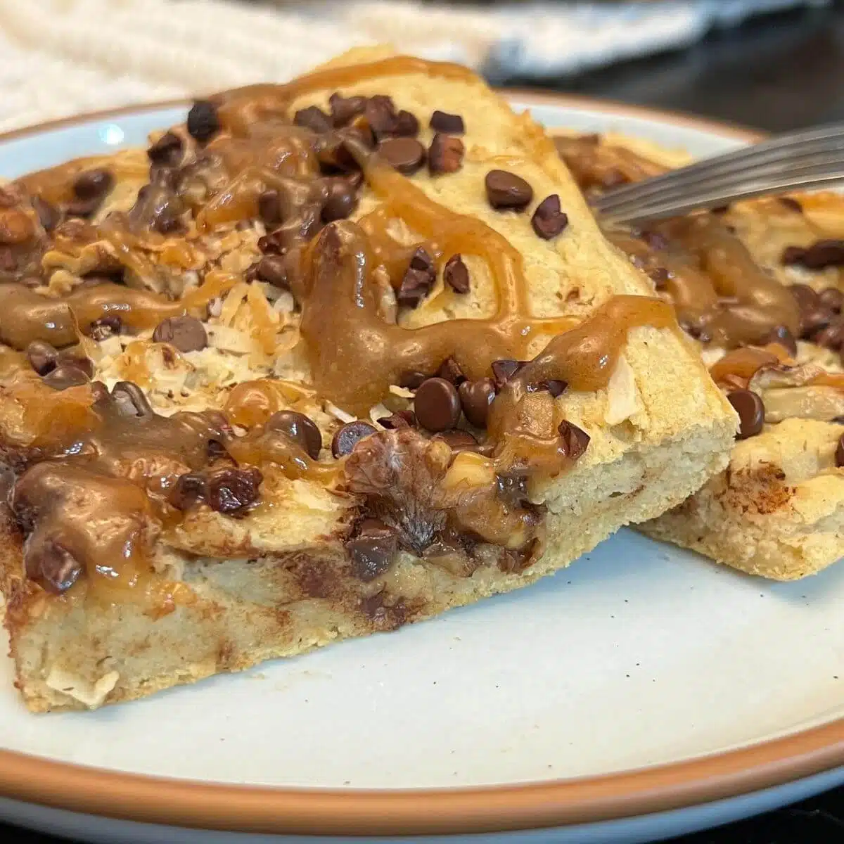 Magic Bar Cookies Simple Recipe for Pancakes (Gluten-Free) made in a sheet pan.