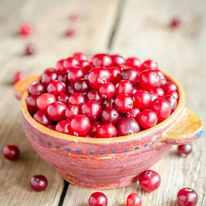 Cranberries contain phytochemicals, the secret to good health.