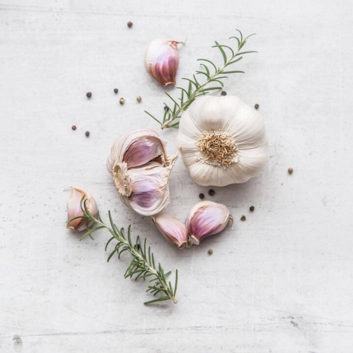 Garlic cloves are great for super food and immune health.