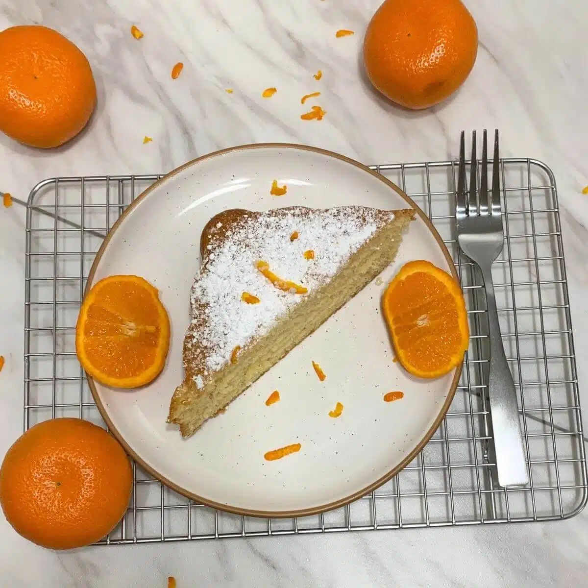 Simple and delicious Mother's day orange olive oil cake recipe