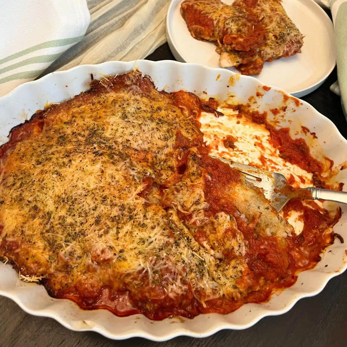 Easy Gluten Free Baked Chicken Parmesan Recipe