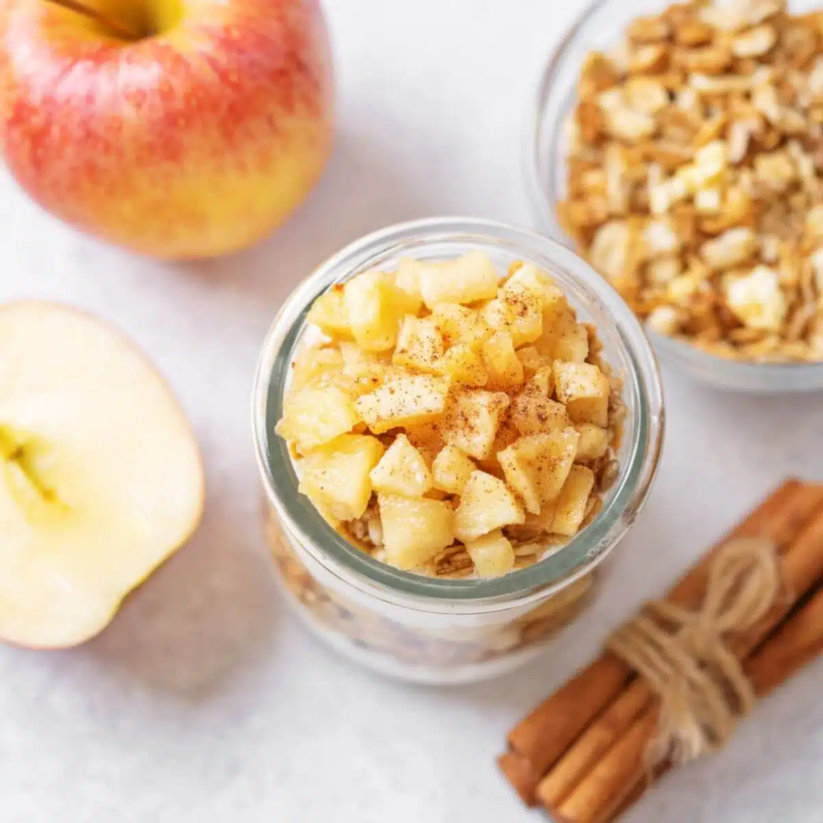 Enjoy This Apple & Cinnamon Overnight Oats Recipe