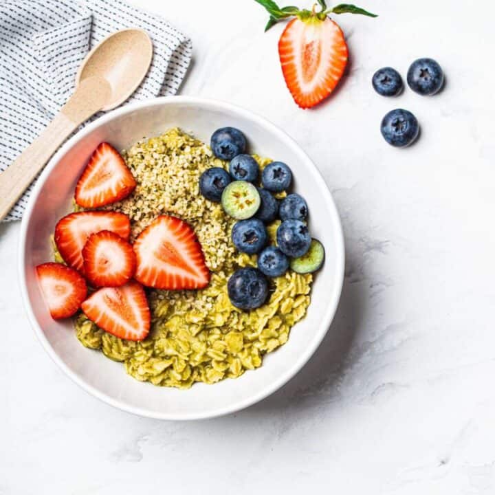 how to make matcha overnight oats, types of oats to use
