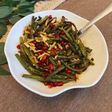 balsamic glazed green beans simple healthy side dish recipe