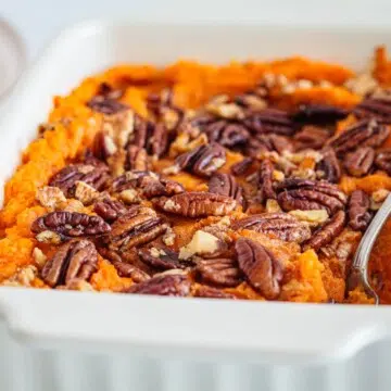 Delicious Mashed Sweet Potato Casserole