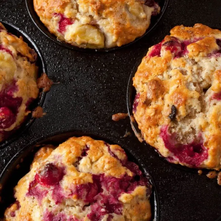 cranberry muffins