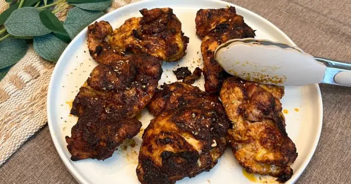 #1 Bold Tasting Skinless Chicken Thighs in Air Fryer