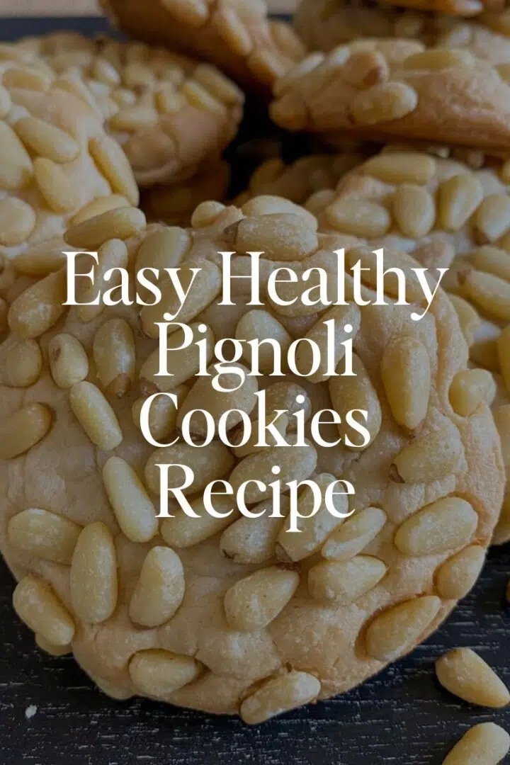 Easy Healthy Pignoli Cookies Recipe With Collagen Powder