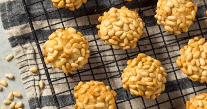 Easy Healthy Pignoli Cookies Recipe With Collagen Powder