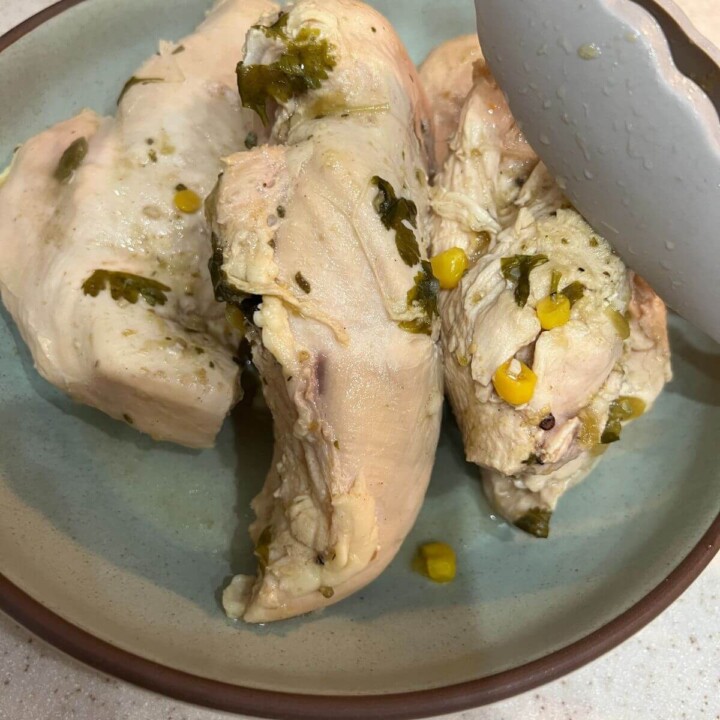 Shred your chicken.