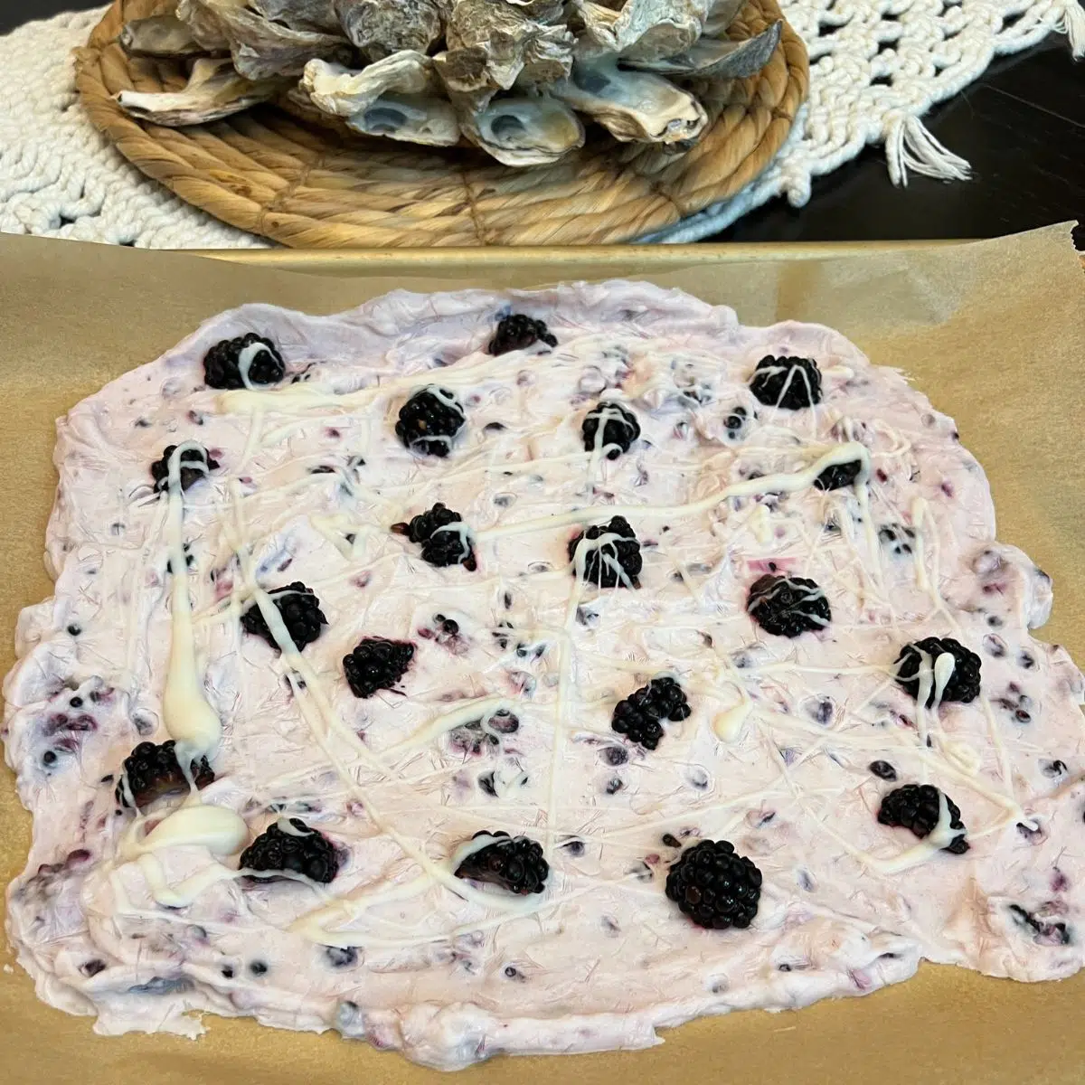 Greek yogurt bark
