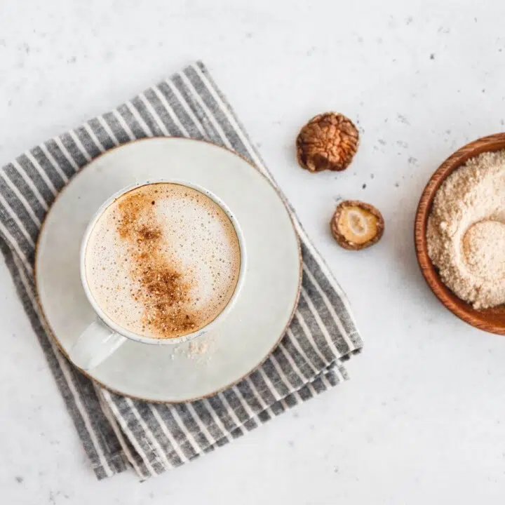 adaptogenic mushroom latte