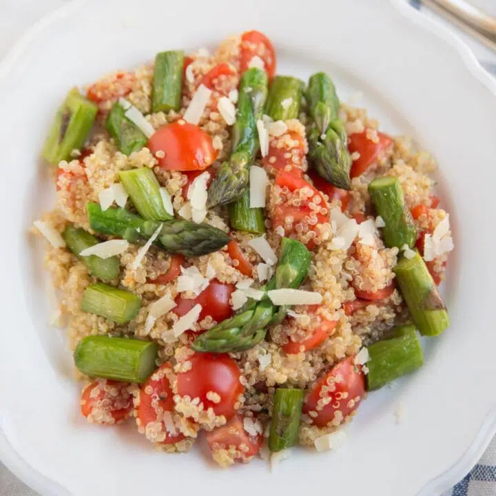 asparagus risotto