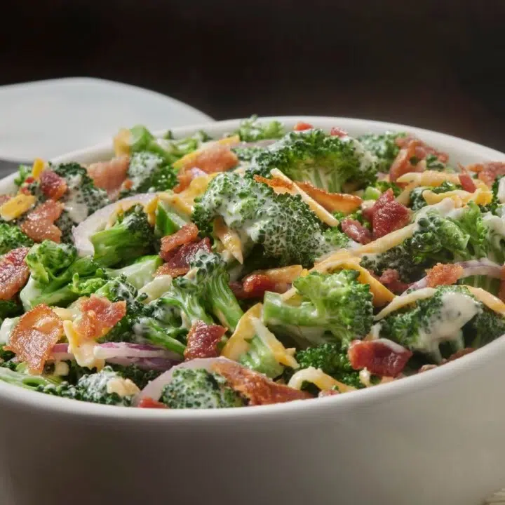 broccoli salad with bacon