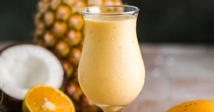 High‑Protein Turmeric Tropical Mocktail (Skin‑Loving & Gut‑Friendly)