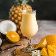 High‑Protein Turmeric Tropical Mocktail (Skin‑Loving & Gut‑Friendly)