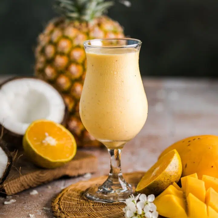 High‑Protein Turmeric Tropical Mocktail (Skin‑Loving & Gut‑Friendly)
