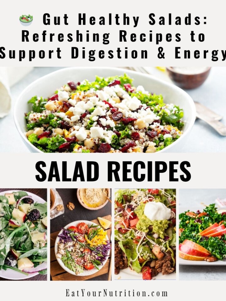 🥗 Gut Healthy Salads: Refreshing Recipes to Support Digestion & Energy