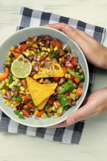 Cowboy Caviar Texas Caviar – A Gut Healthy Veggie Bean Dip