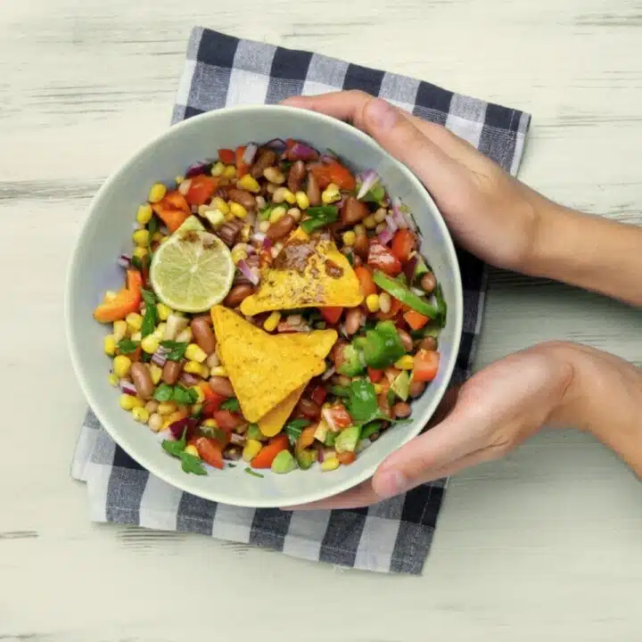 Cowboy caviar texas caviar a gut healthy veggie bean dip
