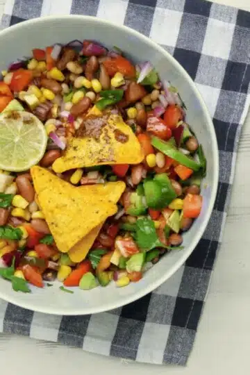 cowboy caviar bean dip