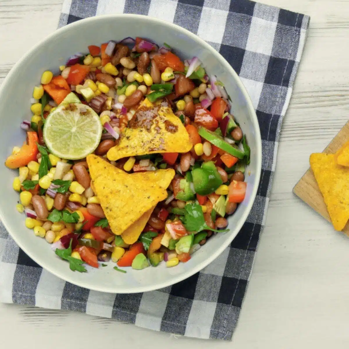 Cowboy caviar bean dip