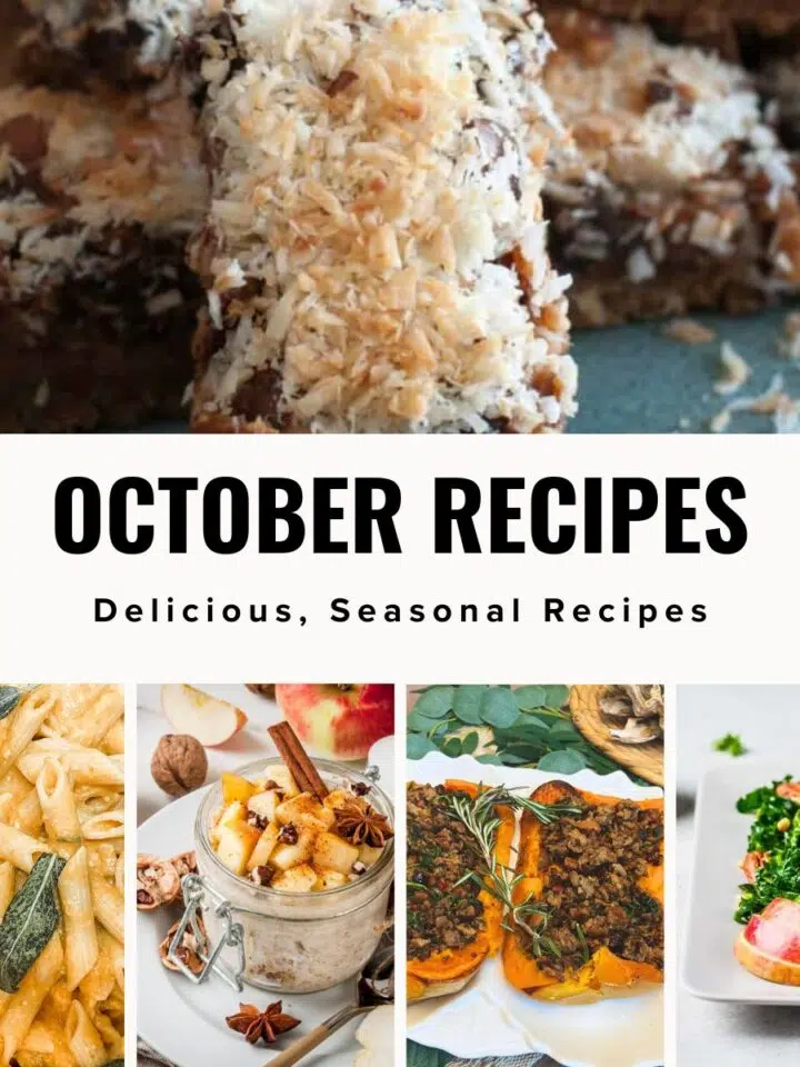 Top 30 Recipes To Make in October
