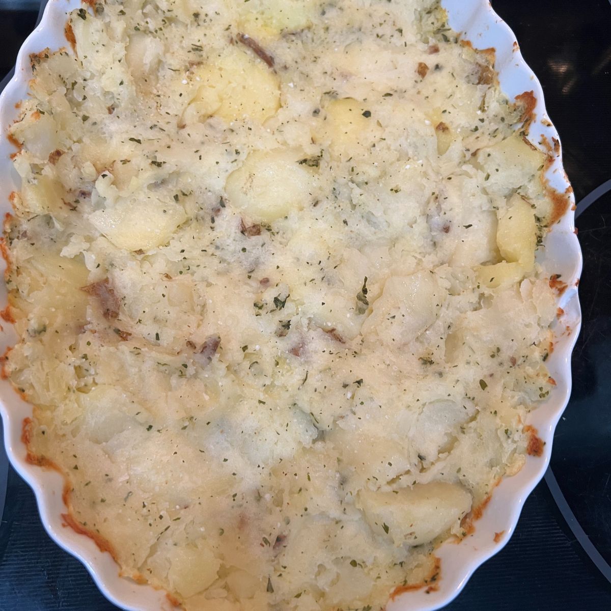 roast and smash the potatoes