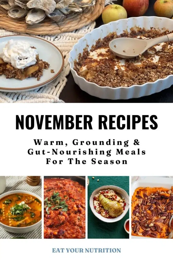 15 Easy Healthy November Recipes For Gut Health
