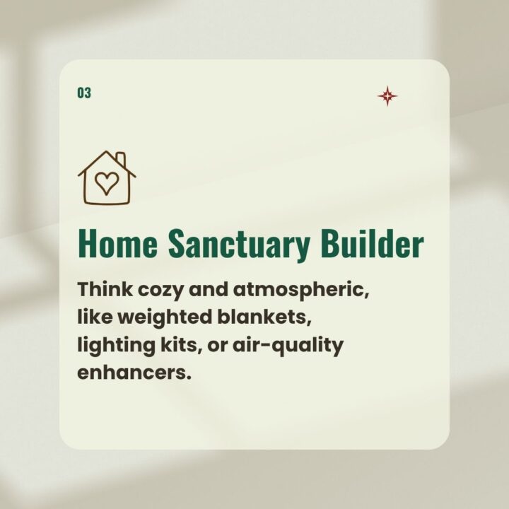 the home sanctuary builder wellness gifts