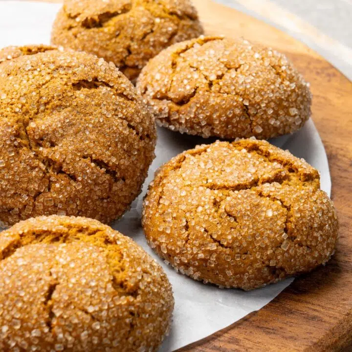 ginger molasses cookies recipe